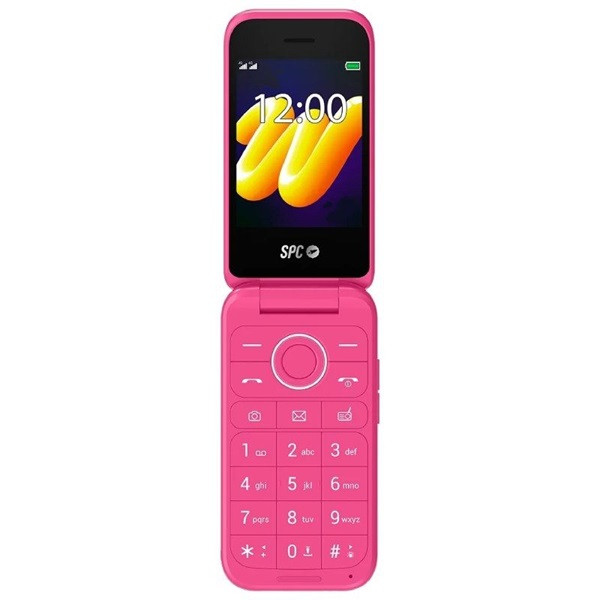 Teléfono móvil spc wild para personas mayores/ 4g/ rosa M 3