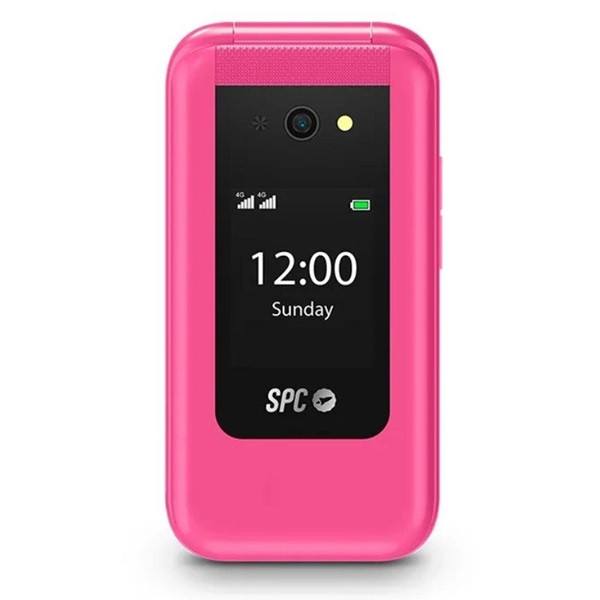Teléfono móvil spc wild para personas mayores/ 4g/ rosa M 4