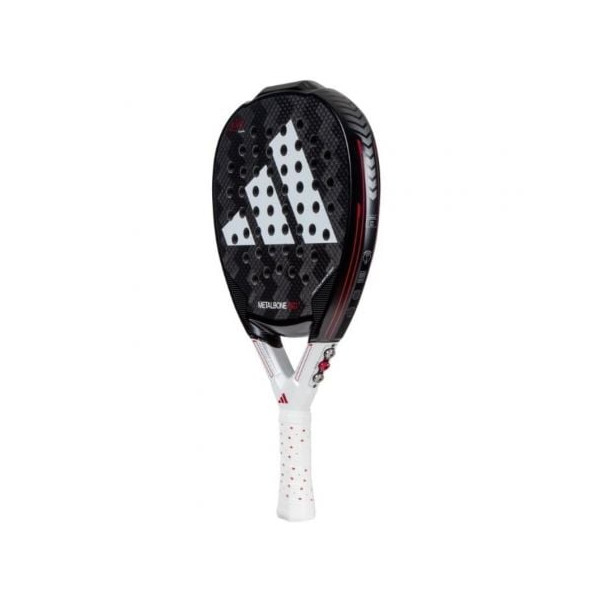 Pala de pádel Adidas Metalbone HRD+ negra/blanca M 3