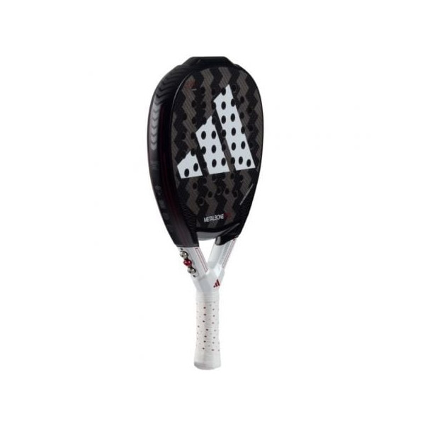 Pala de pádel Adidas Metalbone HRD+ negra/blanca M 4