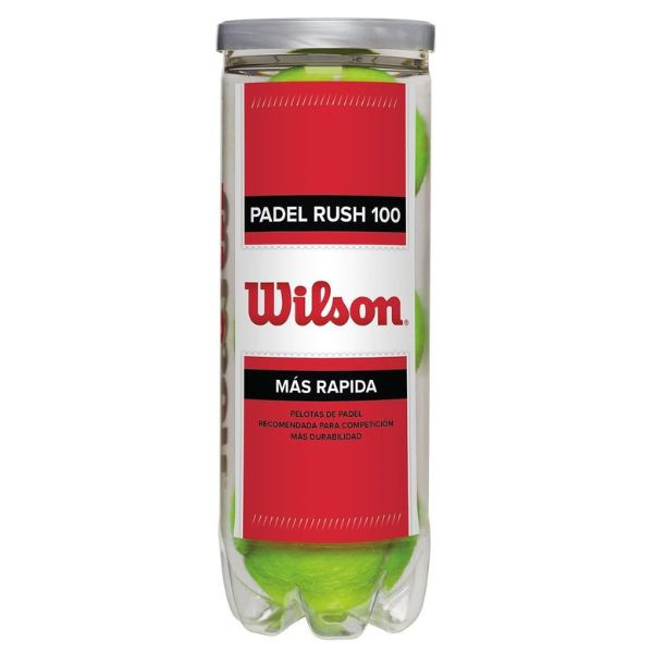 Cajón Bolas Wilson Rush 24 packs de 3 unidades M 1