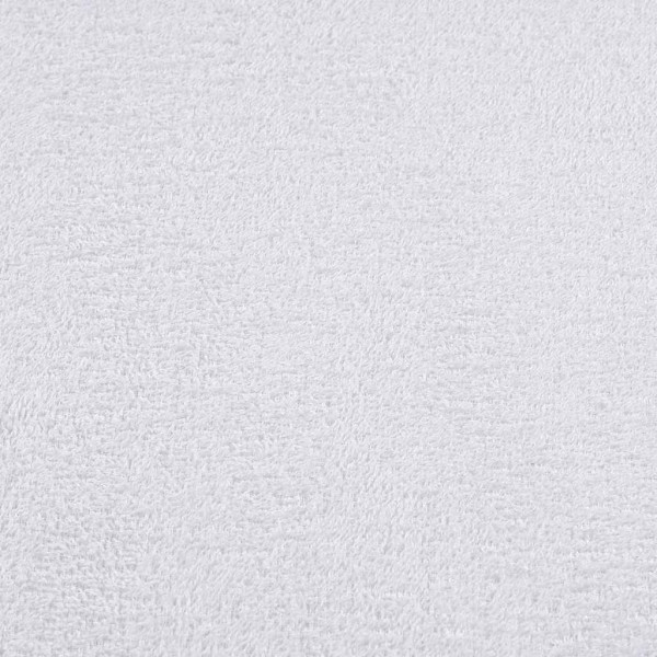 Toalhas de banho 25 pcs 100x150 cm 360 gsm 100% algodão branco M 5