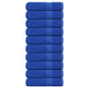 Toallas de mano 10 piezas azul 50x100cm 360 g/m² 100% algodón 1