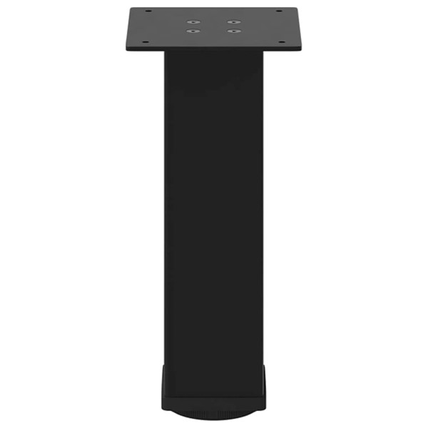 Patas para mesa de centro 4 uds acero negro 30-32 cm M 5