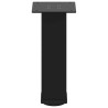 Pés para mesa de centro 4 peças. preto. 30-32 cm. aço 5