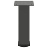 Pés para mesa de centro 4 peças antracite 30-32 cm aço 5