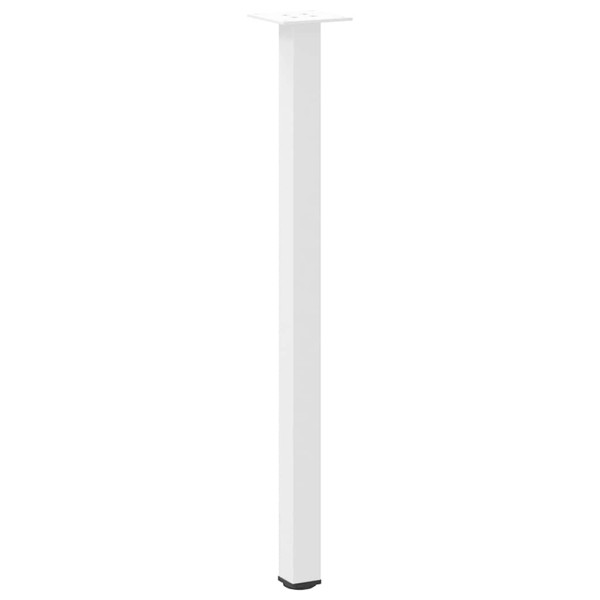 Patas para mesa de centro 4 uds acero blanco 72-74 cm M 4