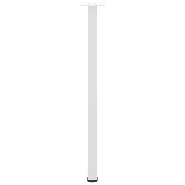 Pés de mesa de console 4 peças. branco. 72-74 cm. aço M 5