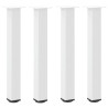 Pés de mesa de console 4 peças. branco. 72-74 cm. aço 2