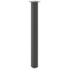 Pés para mesa de bar 4 peças. antracite. 90-92 cm. aço 4