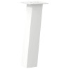 Pés para mesa de centro 4 peças. branco. 30 cm. aço 4