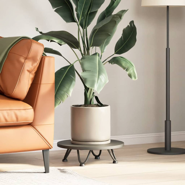 Patas de mesa tipo horquilla 4 uds acero macizo antracita 10 cm M 3