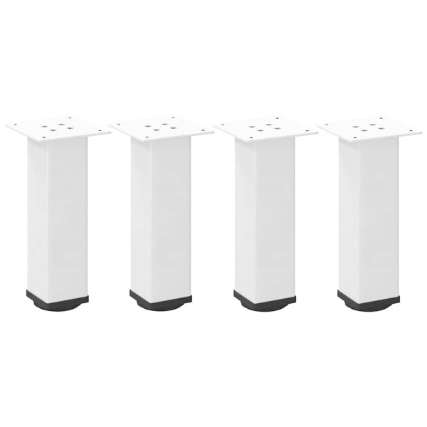 Patas para mesa de centro 4 uds acero blanco 42-44 cm M 2