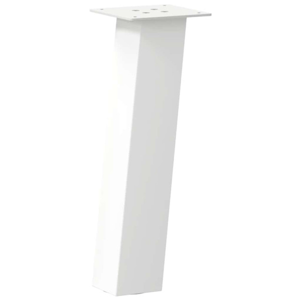 Patas para mesa de centro 4 uds acero blanco 42 cm M 4