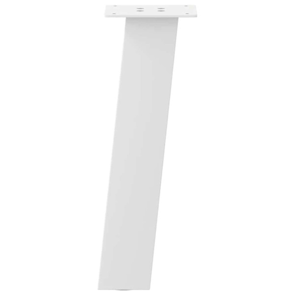 Pés para mesa de centro 4 peças. branco. 42 cm. aço M 5