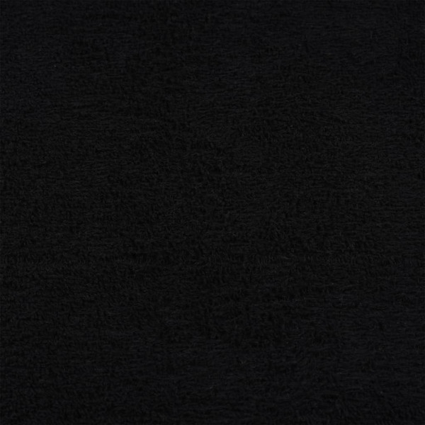Toallas de mano 10 uds negro 50x100cm 360 gsm 100% algodón M 5