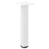 Pernas para mesa de centro 4 peças aço branco 30-32 cm 4