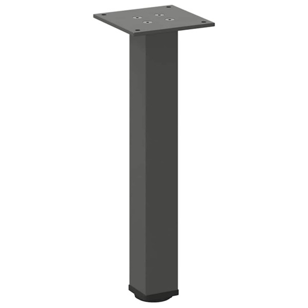 Pernas para mesa de centro 4 peças aço antracite 42-44 cm M 4