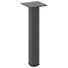 Pernas para mesa de centro 4 peças aço antracite 42-44 cm 4