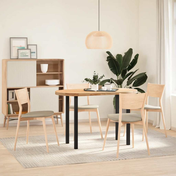 Pés de mesa de console 4 peças. preto. 72-74 cm. aço M 3