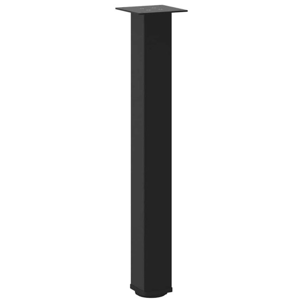 Pés de mesa de console 4 peças. preto. 72-74 cm. aço M 4