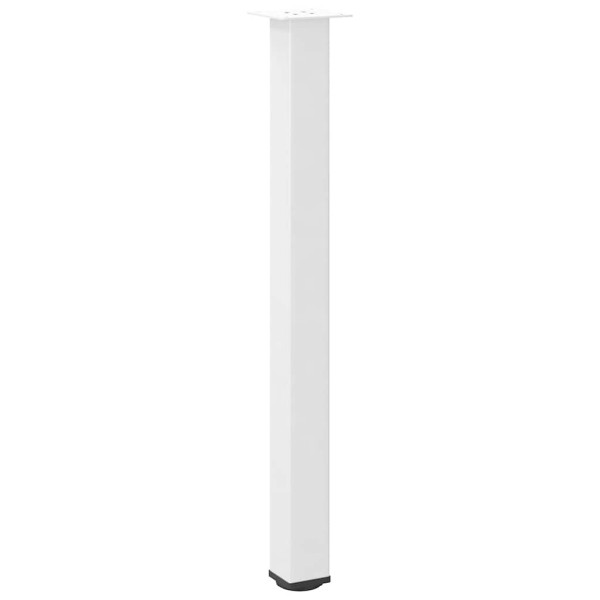 Pés para mesa de bar 4 peças. branco. 100-102 cm. aço M 4