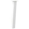 Pés de mesa de console 4 peças. branco. 72 cm. aço 4