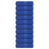Toallas de visita 10 piezas azul 30x50 cm 360 g/m² 100% algodón 1