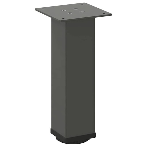Pés para mesa de centro 4 peças antracite 42-44 cm aço M 4