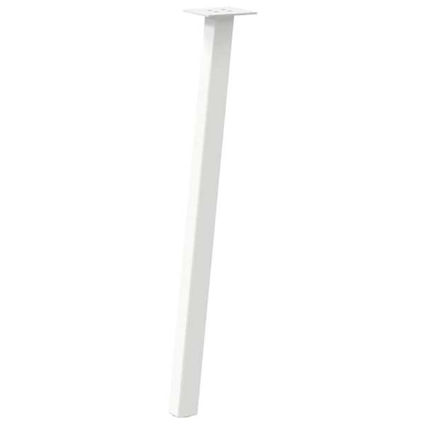 Pernas para mesa de centro 4 peças aço branco 72 cm M 4