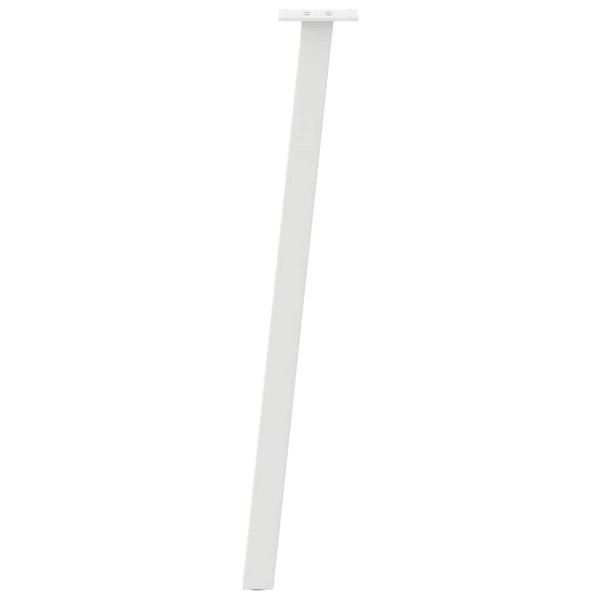 Pernas para mesa de centro 4 peças aço branco 72 cm M 5