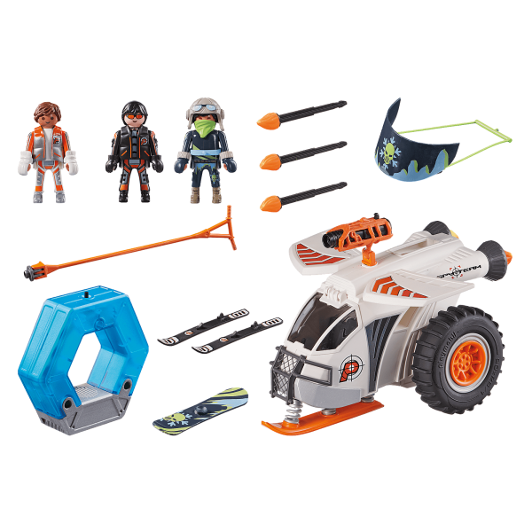 Playmobil espias spy team planeador de nieve M 3