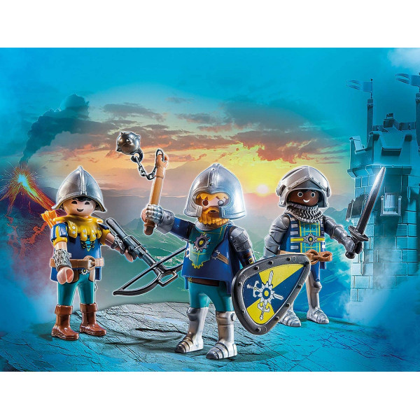 Playmobil conjunto de 3 novos cavaleiros M 2