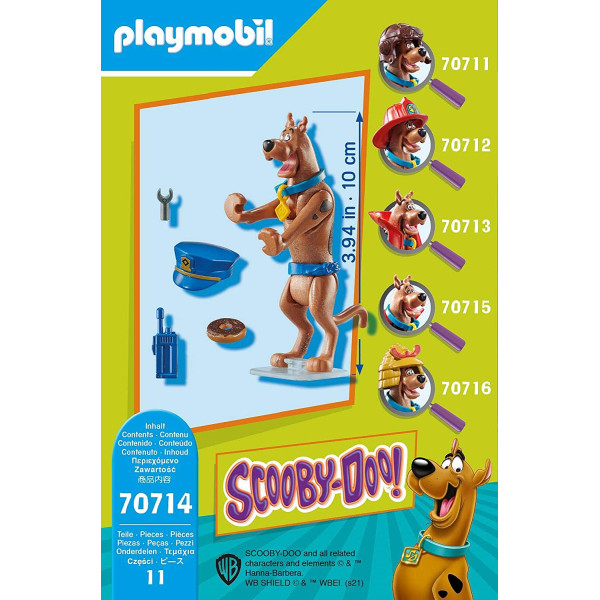 Playmobil scooby - doo! figura de colecionador polícia M 3