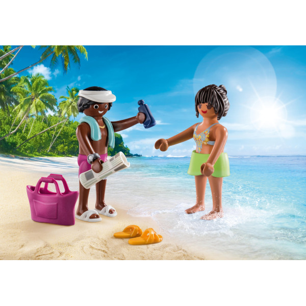 Playmobil figuras pareja de vacaciones M 2
