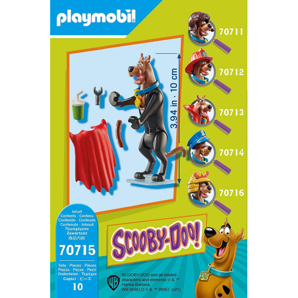 Playmobil scooby - doo! figura de vampiro colecionável M 3
