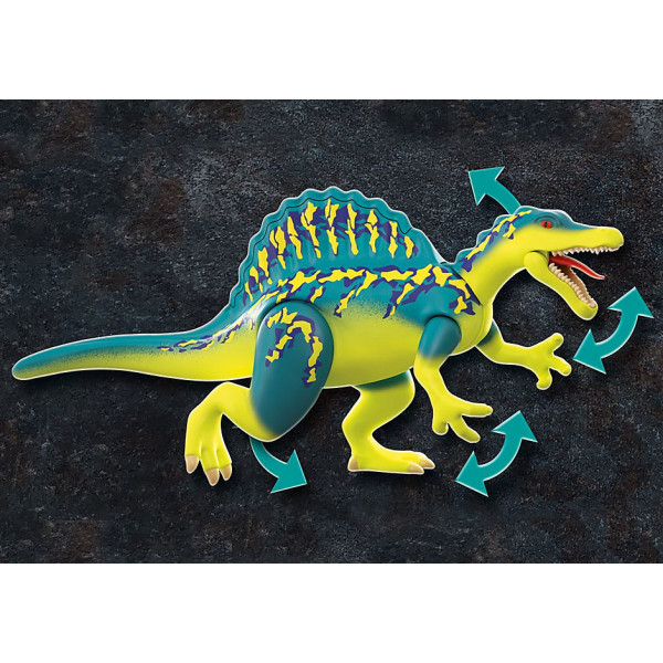 Playmobil spinosaurus: doble poder de defensa M 3