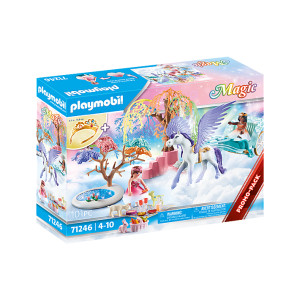 Piquenique Playmobil com carruagem pegasus H