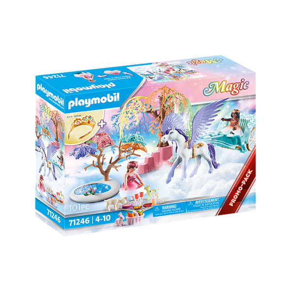 Piquenique Playmobil com carruagem pegasus M 2