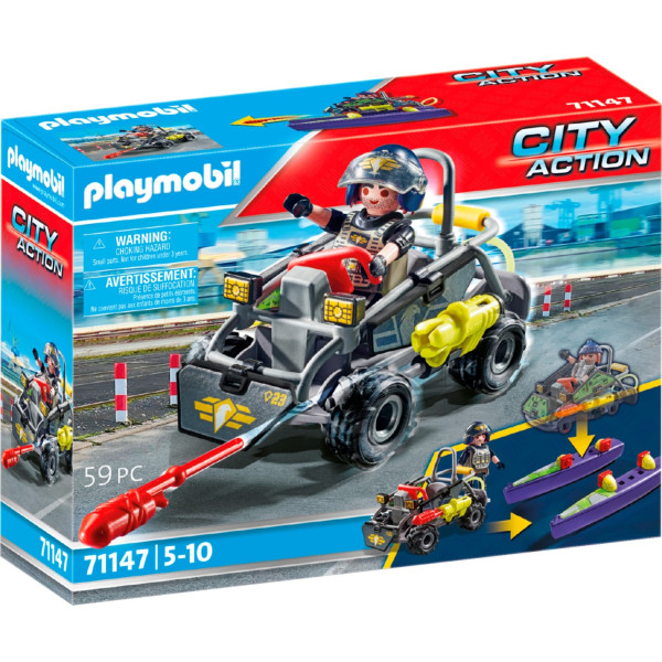 Quad multi-terreno das forças especiais da Playmobil M 7