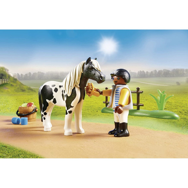Playmobil coleccionable pony lewitzer M 2