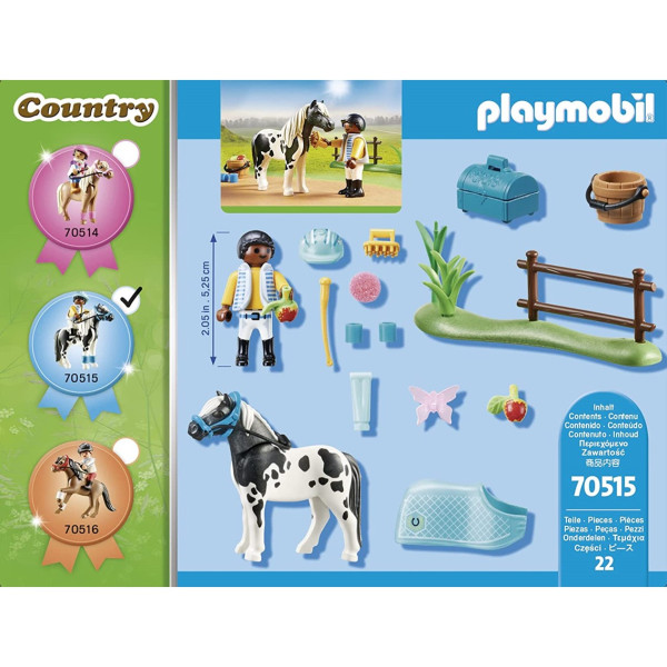 Playmobil colecionável pony lewitzer M 3