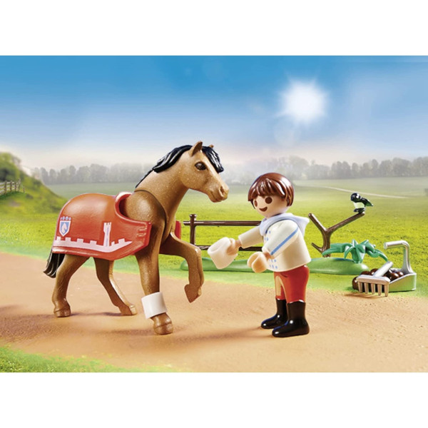 Playmobil coleccionable pony connemara M 2