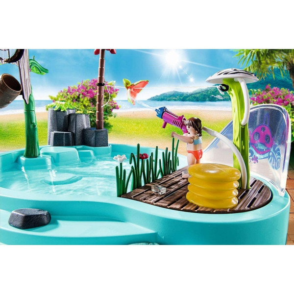 Playmobil piscina divertida con rociador de agua M 2