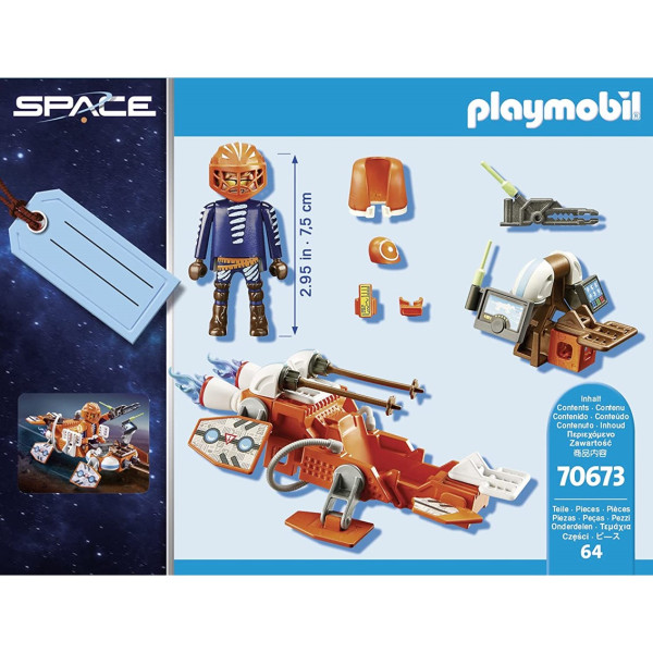 Conjunto de presente espacial Playmobil M 3
