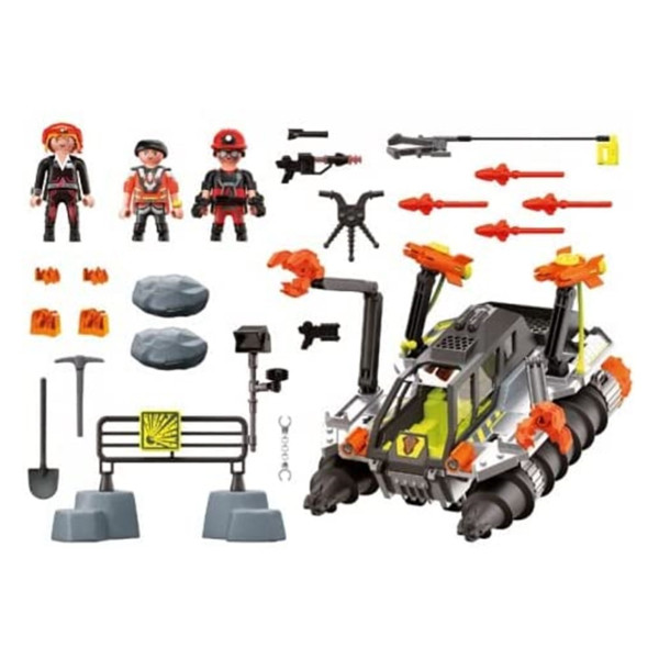 Playmobil dino rise comet corp. taladro de demolicion M 2