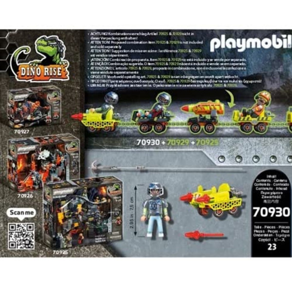 Playmobil dino rise mina cruiser M 3