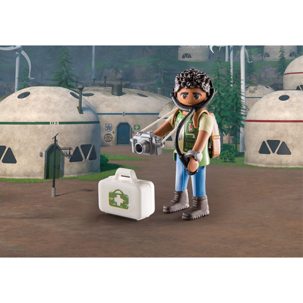 Playmobil dragones: nine realms: plowhorn & d'angelo M 5