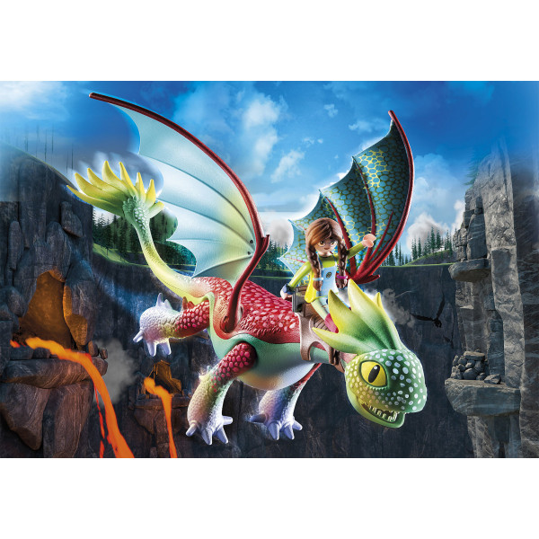 Playmobil dragones: nine realms: feathers & alex M 2