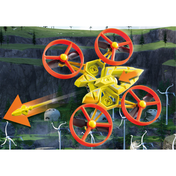 Playmobil dragones: nine realms : laboratorio icaris M 5